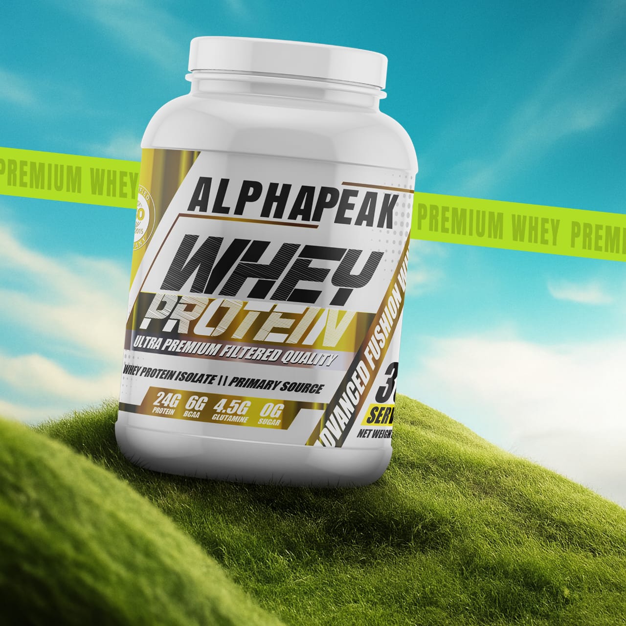 Alphapeak Whey Protein Isolate