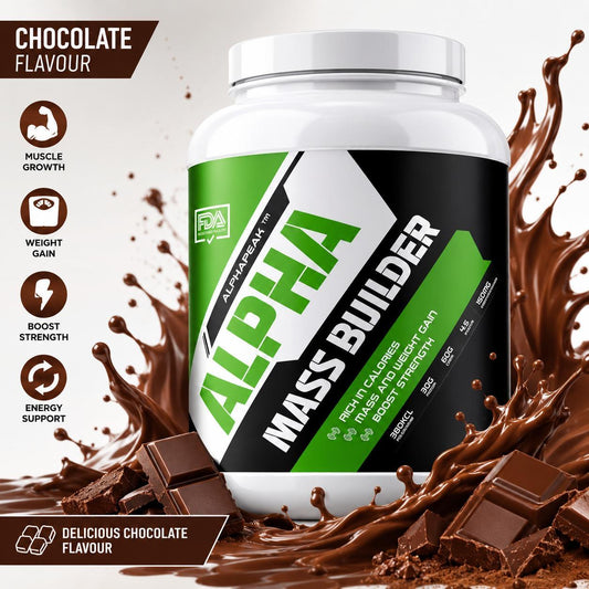 ALPHAPEAK Mass Builder | Weight Gainer | Chocolate