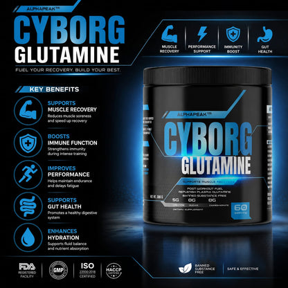 Alphapeak Cyborg Glutamine 300g