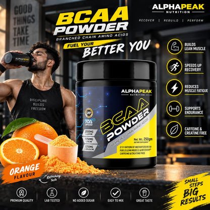 Alphapeak BCAA Powder 300g