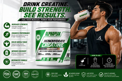 Alphapeak Creatine Monohydrate