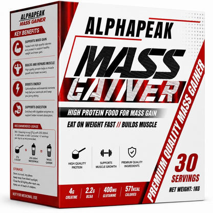 ALPHAPEAK Premium Mass Gainer