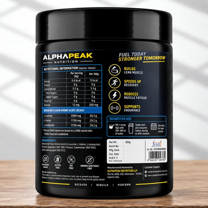 Alphapeak BCAA Powder 300g