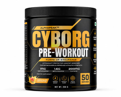 Cyborg Mango Blast Pre-Workout 250g