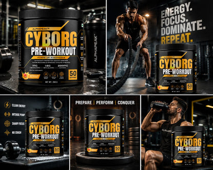 Cyborg Mango Blast Pre-Workout 250g